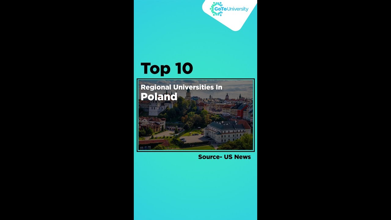 Top 10 Regional Universities in Poland