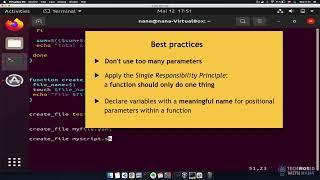 2.14 Shell Scripting Part 3 Concepts and Syntax|TechWorld with Nana