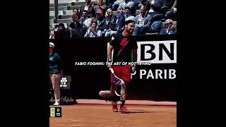 Fabio Fognini: The ART of not TRYING  #tennis #tennisplayer #tennisskills #sports #highlights #viral