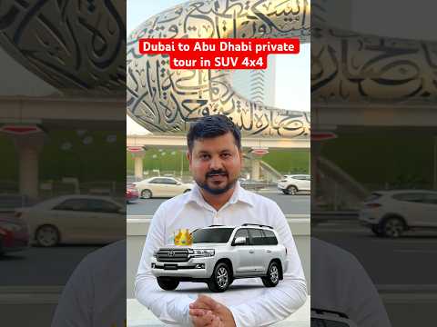 Dubai To Abu Dhabi City Private Tour In SUV 4x4 971 52 941 8587 Dubaitour Abudhabitour 