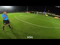 Pro Footballer eye view right wing