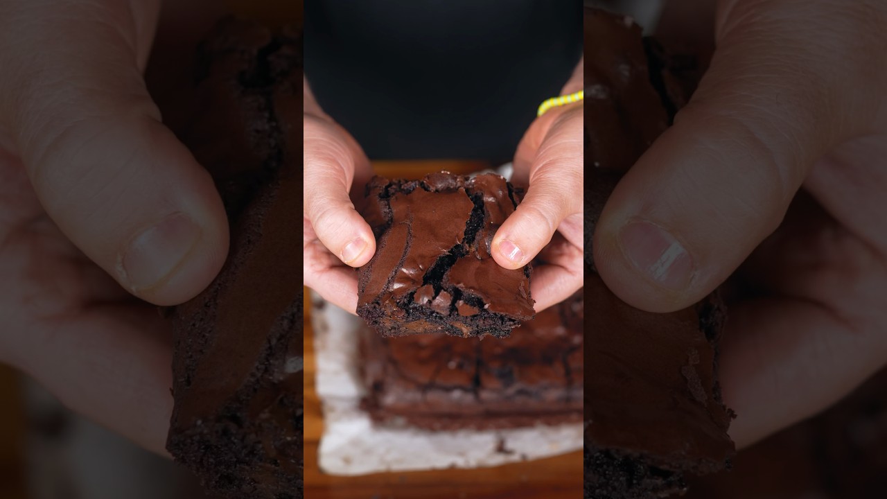 Recipe For The Perfect Fudgy Brownies| TASTYIDEAS