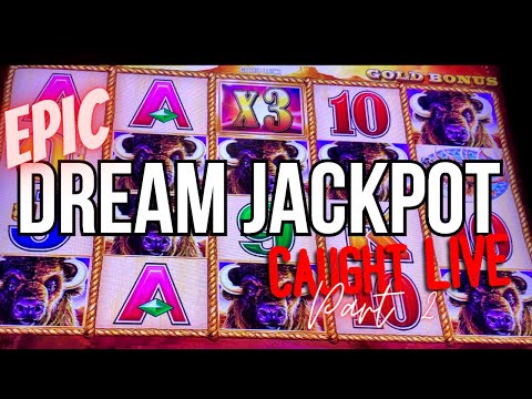 15 GOLD BUFFALOS 140+ SPINS ? EPIC DREAM JACKPOT @ Graton Casino | NorCal Slot Guy
