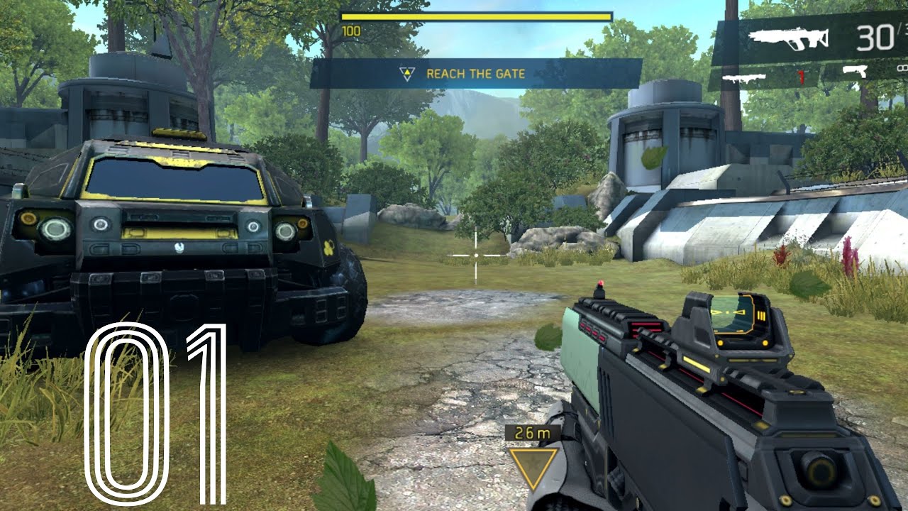 shadow gun legends gameplay moblie part 1(30 fps)