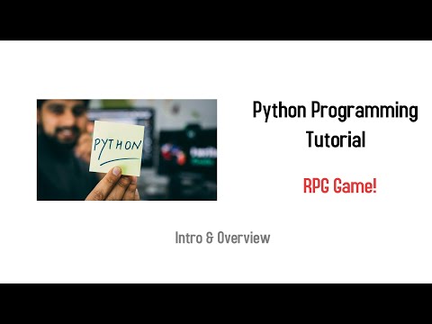 Intro & Overview : Python Programming Tutorial Build a Game #1