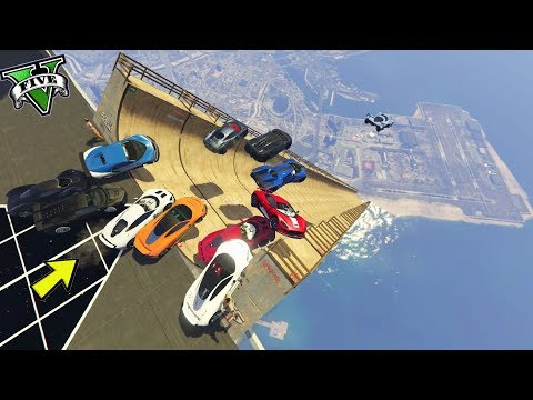 GTA 5 ONLINE 🐷 MEGA RAMPA MODDATA XXXL !!!🐷 GARE STUNT 🐷N*212🐷 GTA 5 ITA 🐷 DAJE !!!