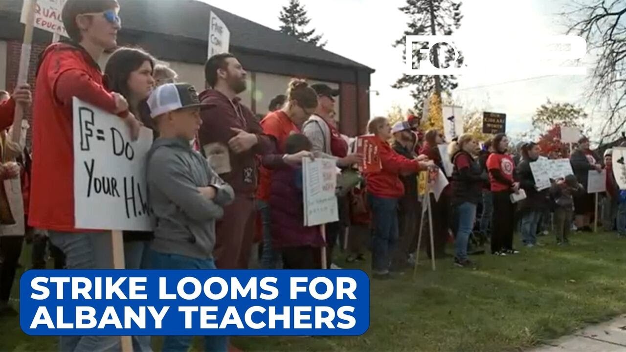 Albany teachers set to strike if no agreement is reached YouTube