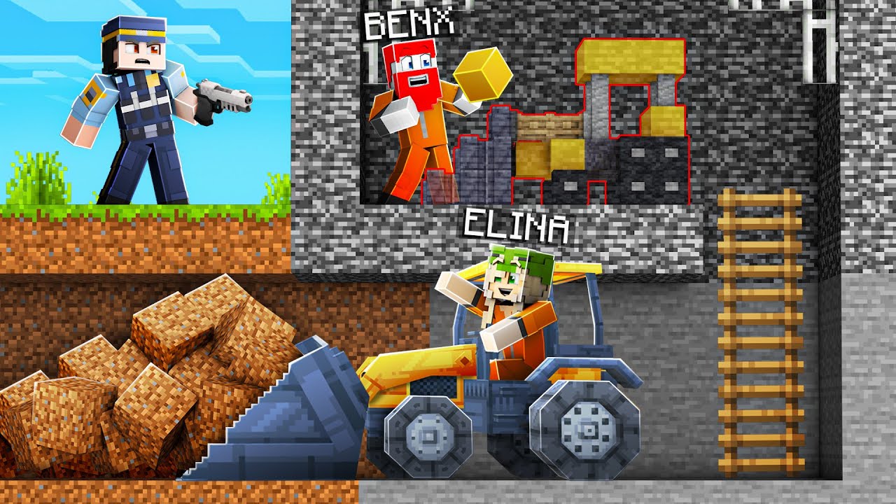 ICH ENTKOMME MIT /BAUE AUS INSEL GEFÄNGNIS!