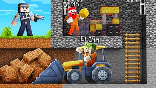 ICH ENTKOMME MIT /BAUE AUS INSEL GEFÄNGNIS!