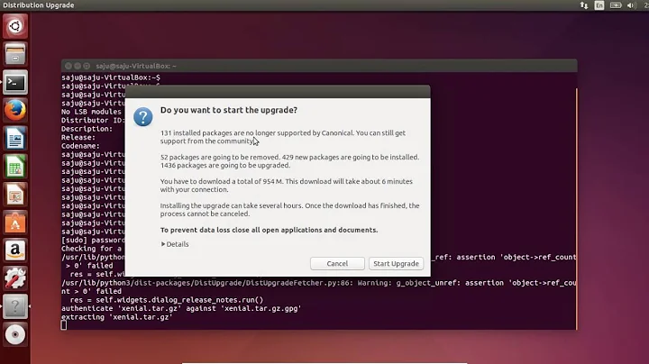 How to upgrade Ubuntu 14.04 to 16.04 LTS