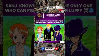 Pre Time Skip Sanji Was On Another Level