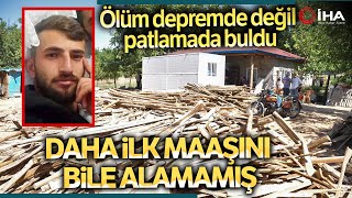 Kocaeli’ndeki Patlamadan Dram Çıktı