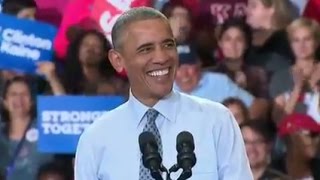 FULL SPEECH: Obama Campaigns for Hillary Clinton at Columbus, Ohio Rally