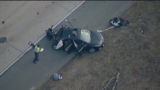 Chase leads to crash on GA 400 in Forsyth County