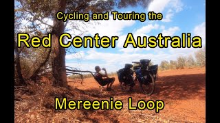 Cycle touring the Mereenie Loop,  Red center of Australia