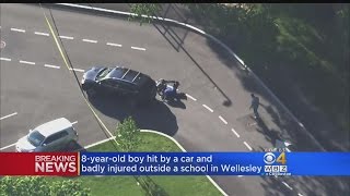 An Eight-Year-Old Boy Is Injured In Pedestrian-Car Accident