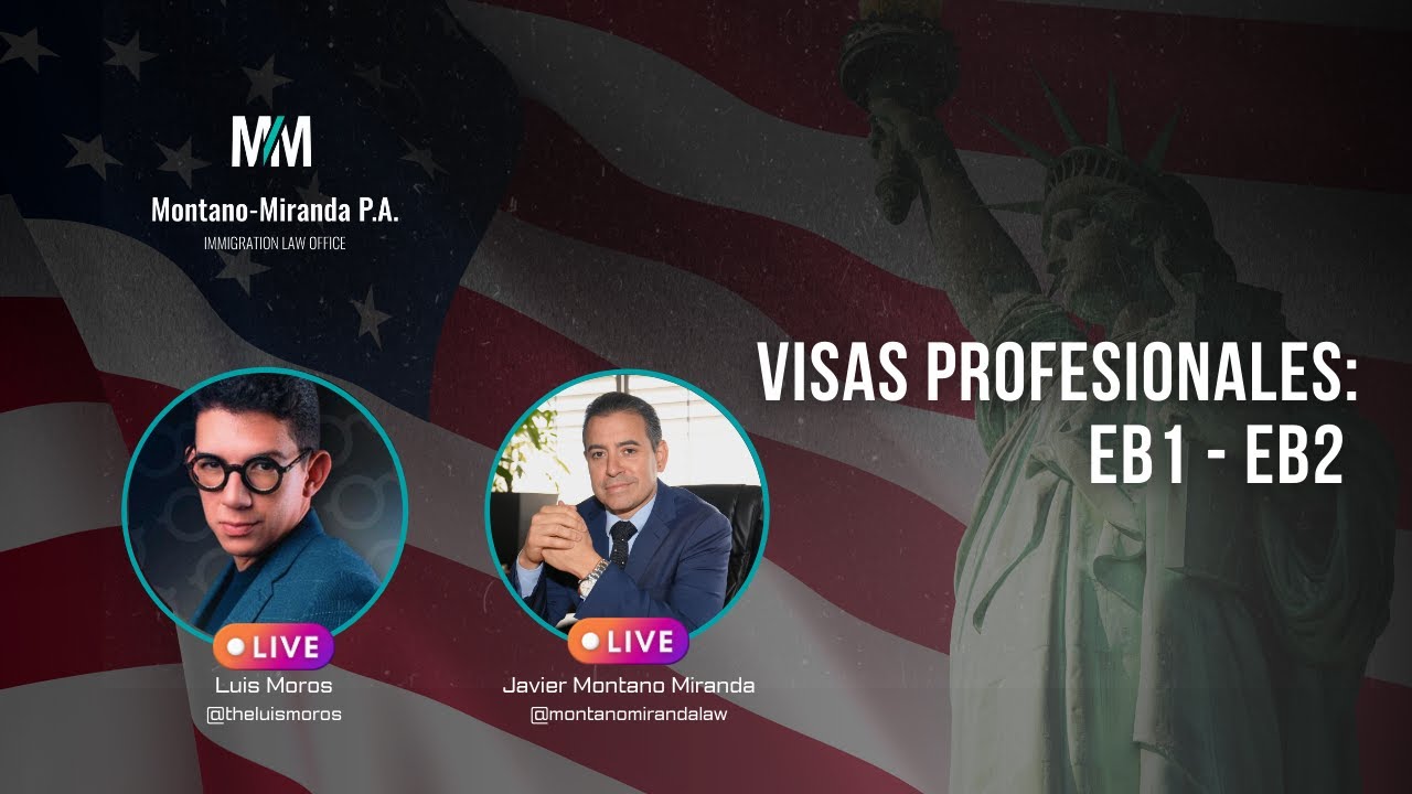 ¡Todo sobre visas profesionales: EB1 y EB2! #citizenship #inmigracioneeuu