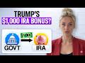 New Executive Order: $1,000 IRA Bonus — Who Actually Benefits? (5 Rules)