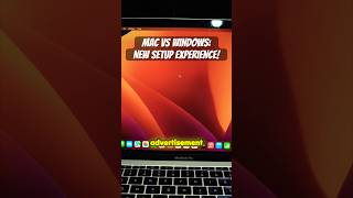 Mac vs Windows: New Setup Experience! #apple #tech #macos #pc #macsetup