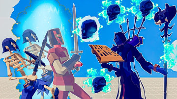 WARLORD NECROMANCER vs EVERY UNIT | Totally Accurate Battle Simulator-TABS