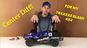 Traxxas Slash 4x4 - CENTER DIFFERENTIAL Installation + Metal Spur Gear....or so I THOUGHT