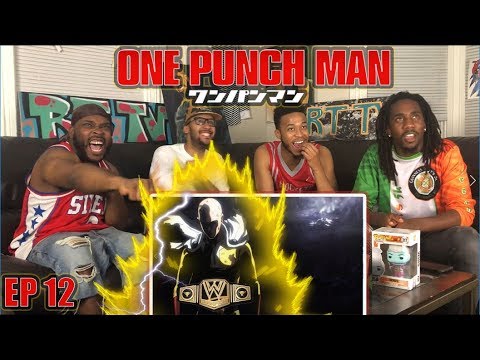 SAITAMA VS LORD BOROS: ONE PUNCH MAN EPISODE 12 REACTION/REVIEW