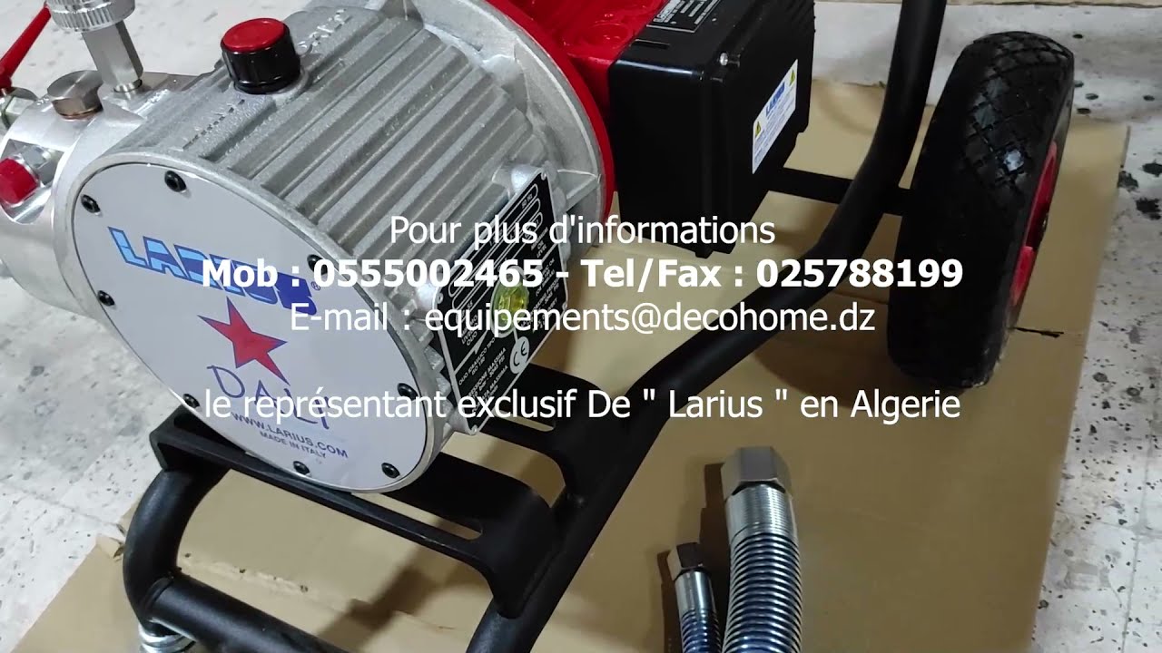 la pompe larius dali (fabrication italienne)