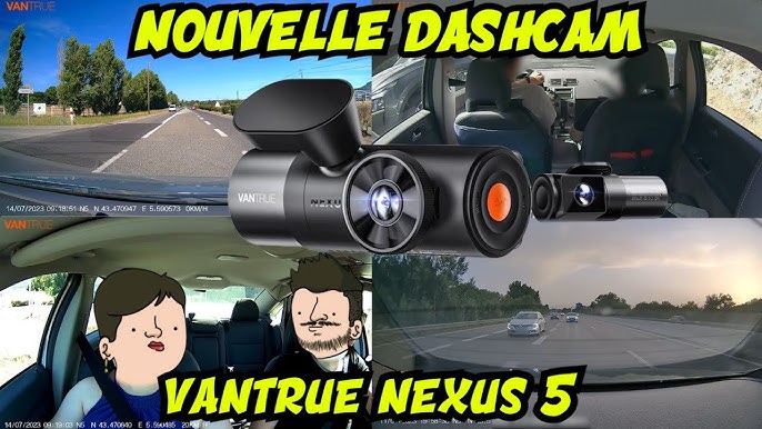 VANTRUE N5 - The First 4 Channel 360° Dash Cam with STARVIS 2