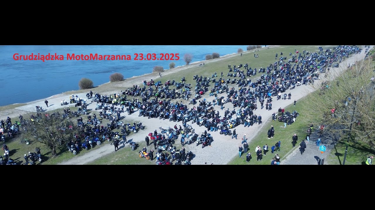 Grudziądzka Motomarzanna 2025 | Parada motocyklowa w Grudziądzu | 23 marca 2025