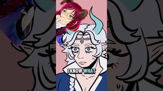 I know what you are, Meghill... Art by @localpastabandit - on TikTok #vtuber #infinitynikki #pride