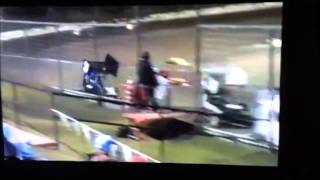 Sprint Car Wreck - Steve - Broke Steering