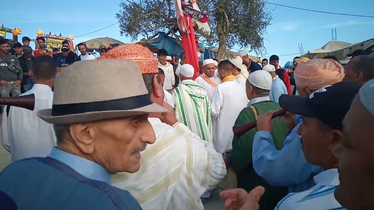 موسم سيدي مغايث قرية الدمينة الساحل الشمالي مدينة أصيلة  2024   / عيساوة