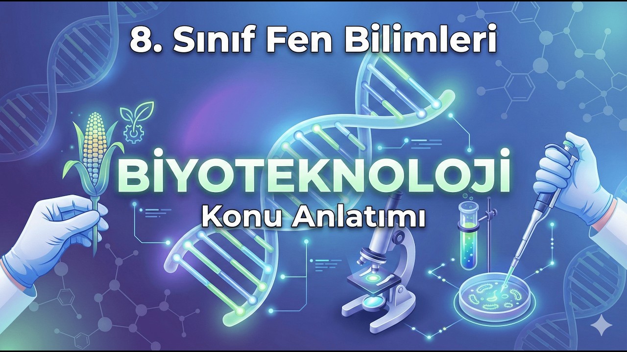 8. Sınıf Fen Bilimleri Konu Anlatımı | Biyoteknoloji