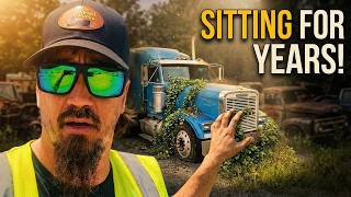 This Abandoned Freightliner has been Sitting for Years