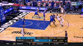 Warriors "Carolina Post Stagger Split"