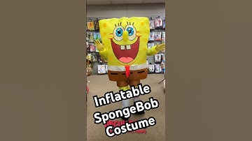 SpongeBob Inflatable Costume. #costume #spongebob #halloweencostume