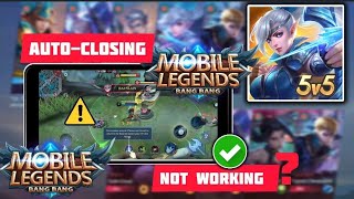 How To Fix Mobile Legends Auto Closing problem on Android screenshot 5