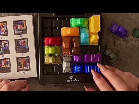 🚦 ASMR - Playing Rush Hour / traffic JAM - Clicky Whispers