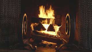 Timberline Fireplace - Yule Log - 4K