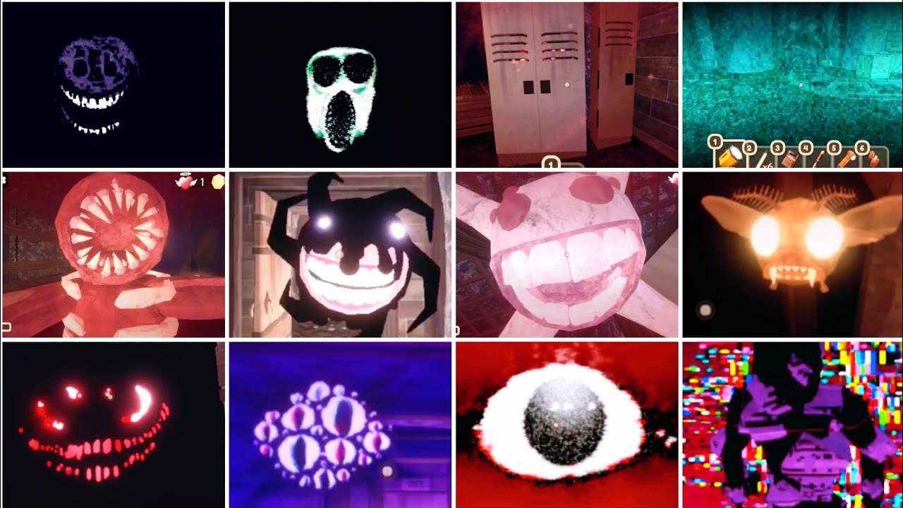 Doors Floor 2 All Jumpscares - YouTube