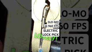 Electric Lock Pick 🔒 in #slowmotion #lockpicking #Locksport #hack #Security #Military #HowTo #Tips