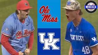 Ole Miss vs Kentucky Rubber Match 2025 College baseball Highlights