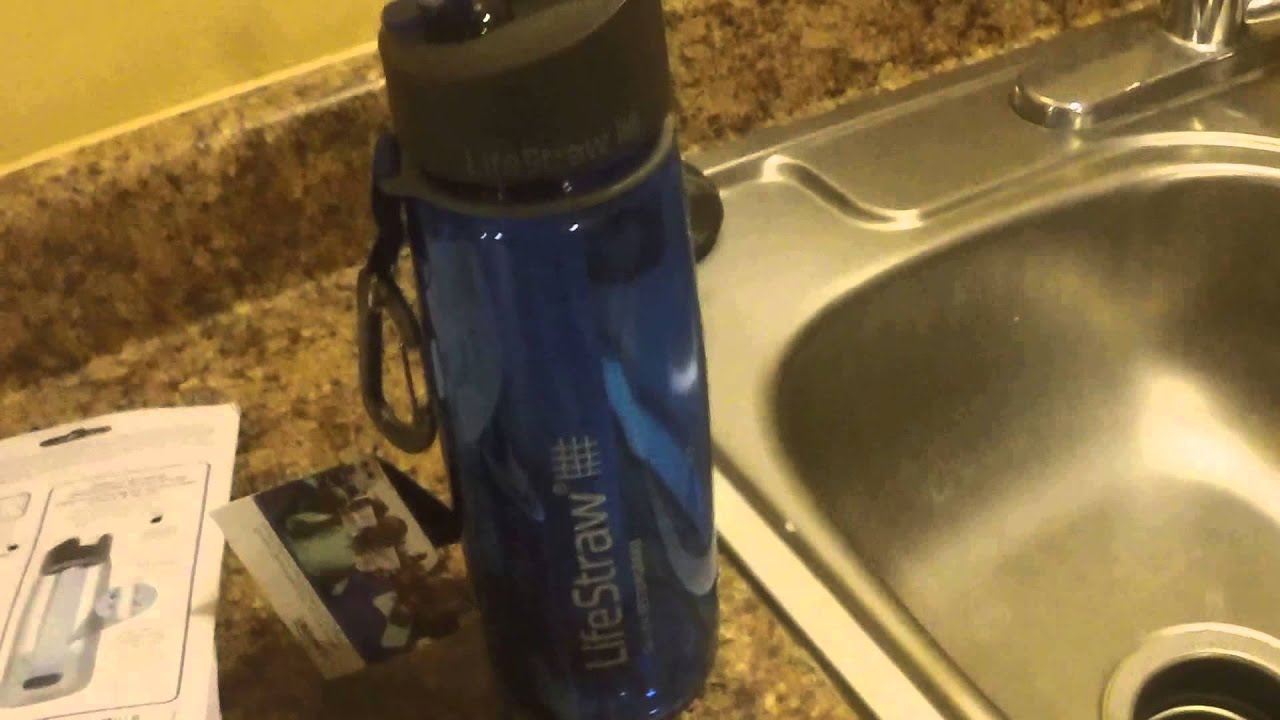 LifeStraw Go Water Bottle Review YouTube LifeStraw Go Water Bottle Review YouTube