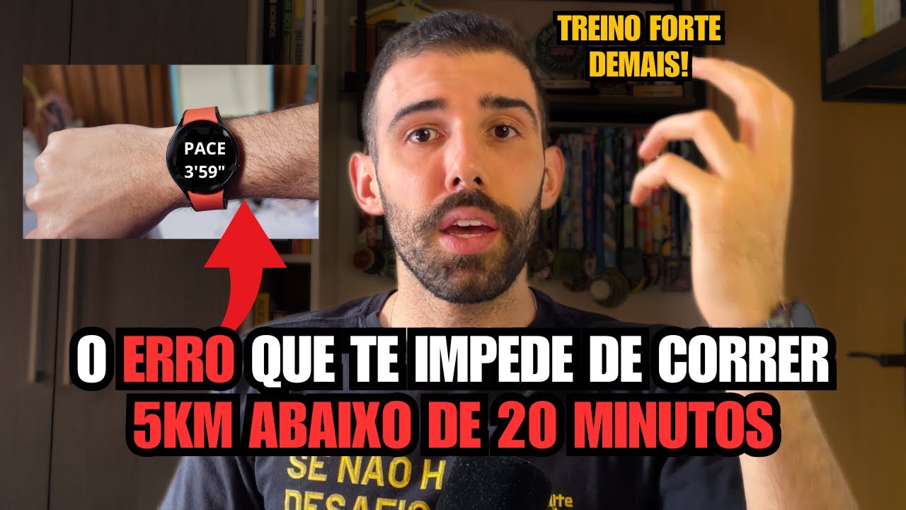 Como correr 5km abaixo de 20 minutos