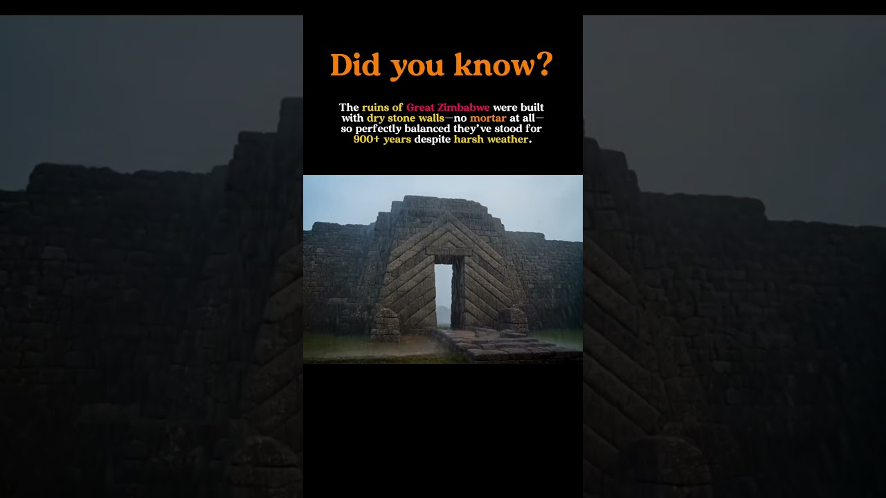 Great Zimbabwe: The Mortar-Free Stone City That Still Stands After 900 Years