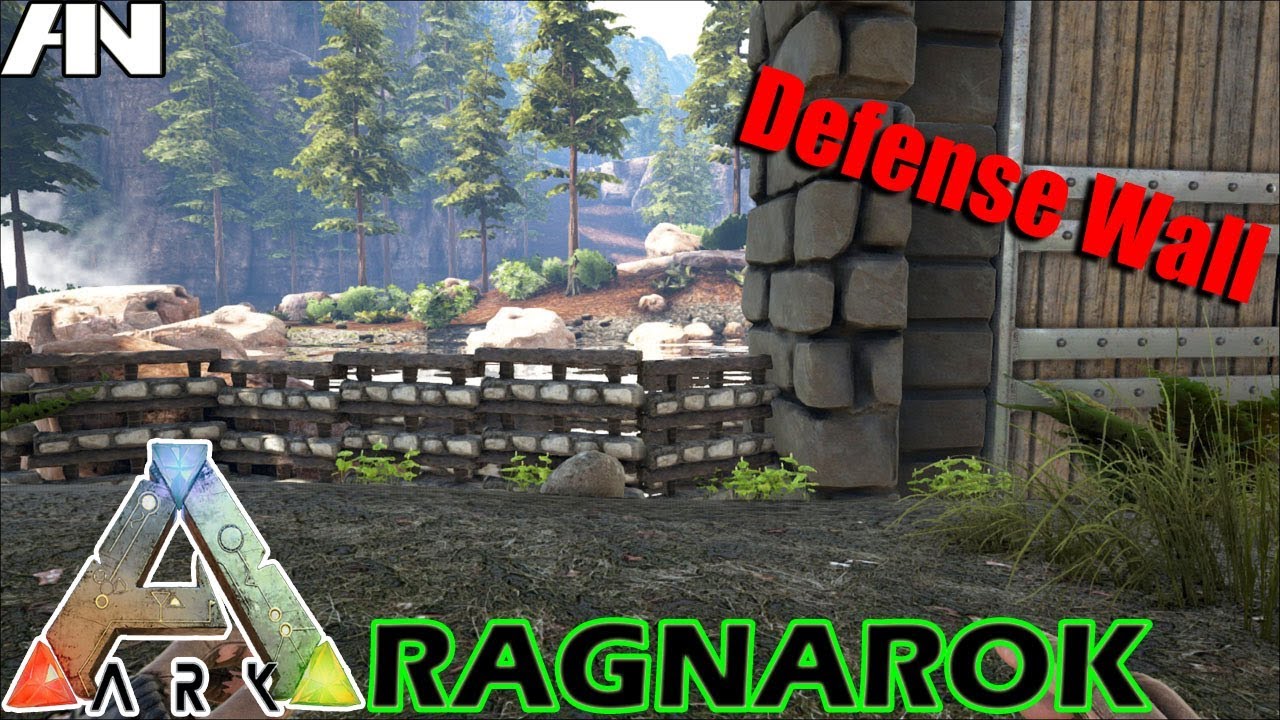 Building Barriers! - ARK: Survival Evolved [Ragnarok] - #8 - YouTube