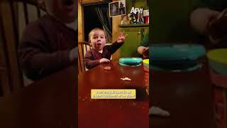 This Kid's Face When He Tasted BBQ Sauce 💀 #afv #funny