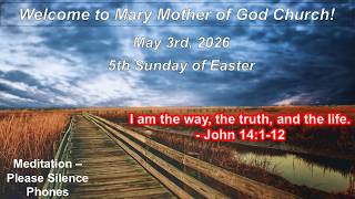 5-2 Sat pm 5:00 - 5th Sunday of Easter