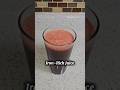 Iron-Rich Juice. Delicious and Healthy! #healthyjuices #naturaljuices #healthyfood