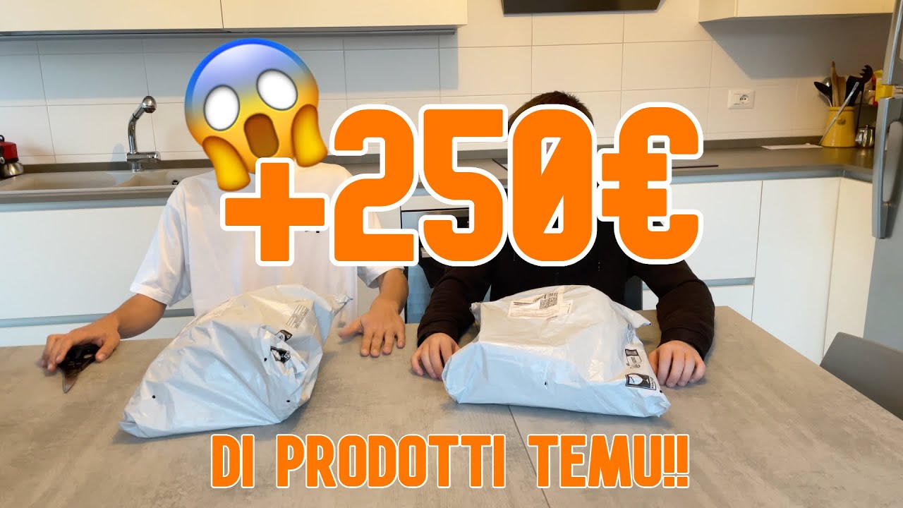 HO SPESO 250€ IN PRODOTTI TEMU!! FUNZIONANO DAVVERO??